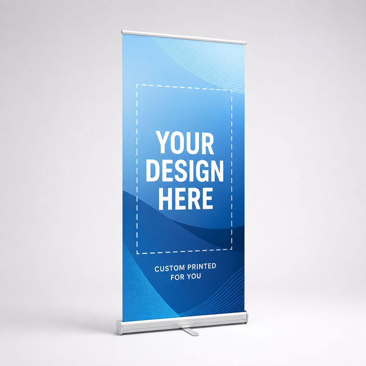 Aluminium Roll Up Banner T3 with custom printed artwork