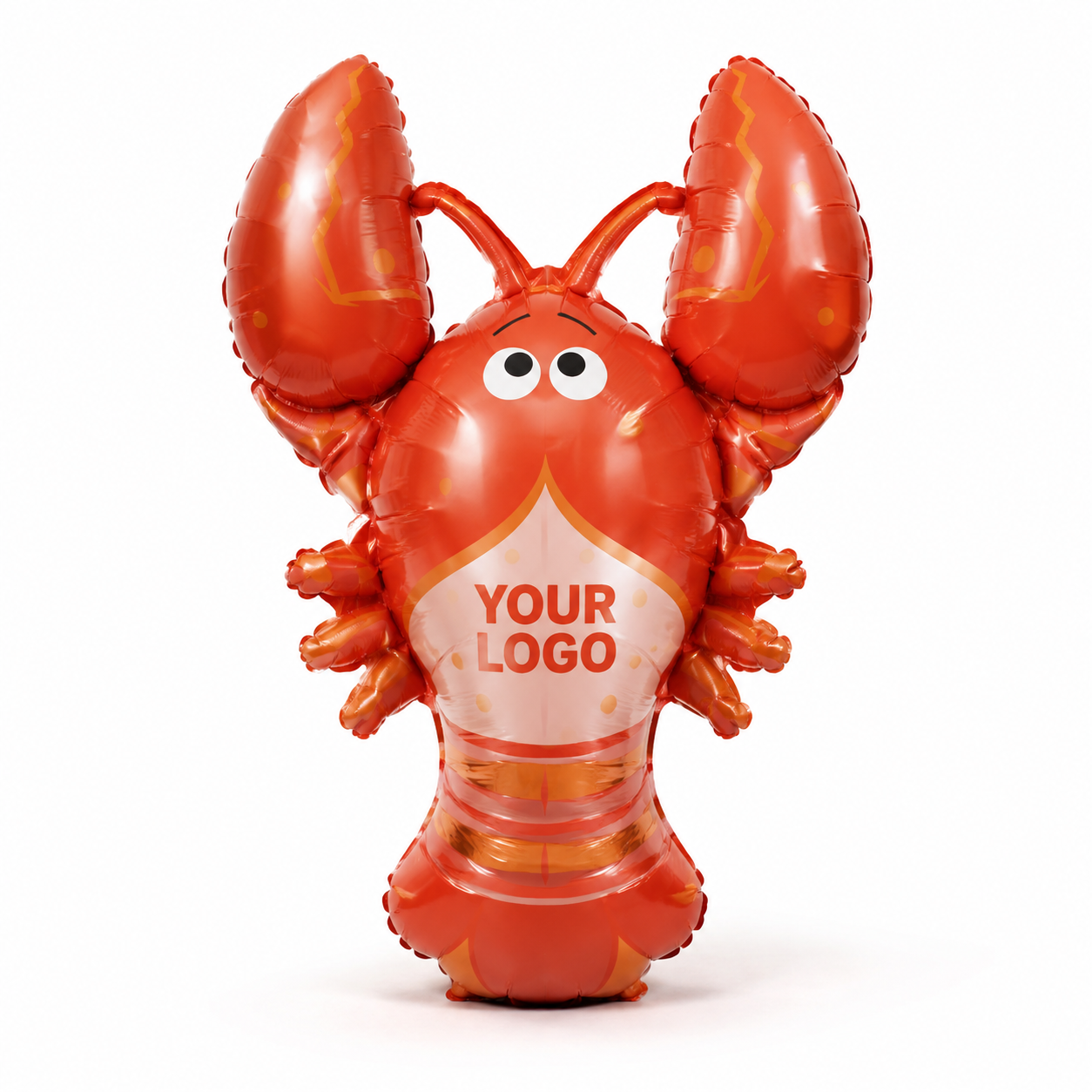 Custom Inflatable Big Shrimp fully custom printed