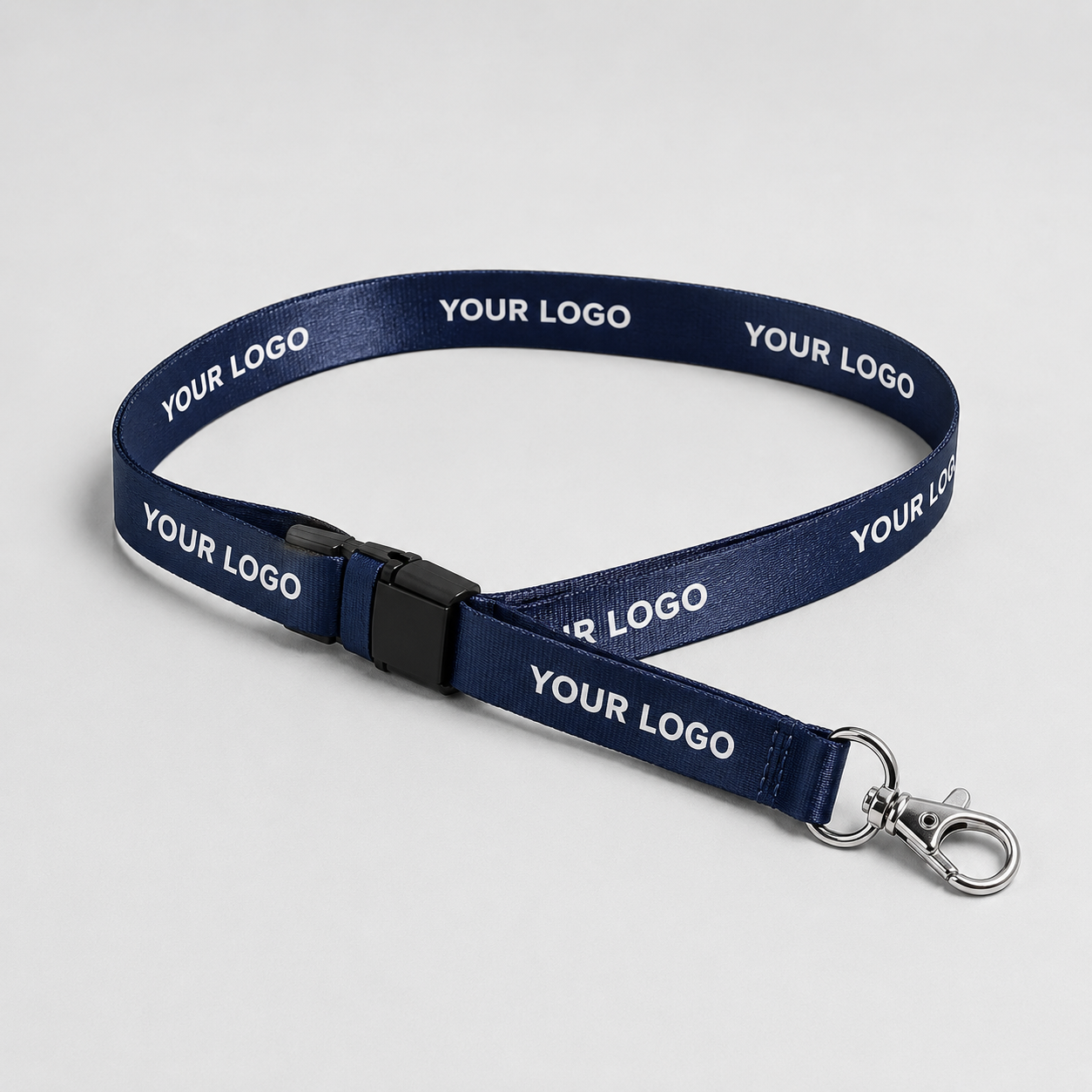 Custom Nylon Lanyards custom branded promotional lanyard