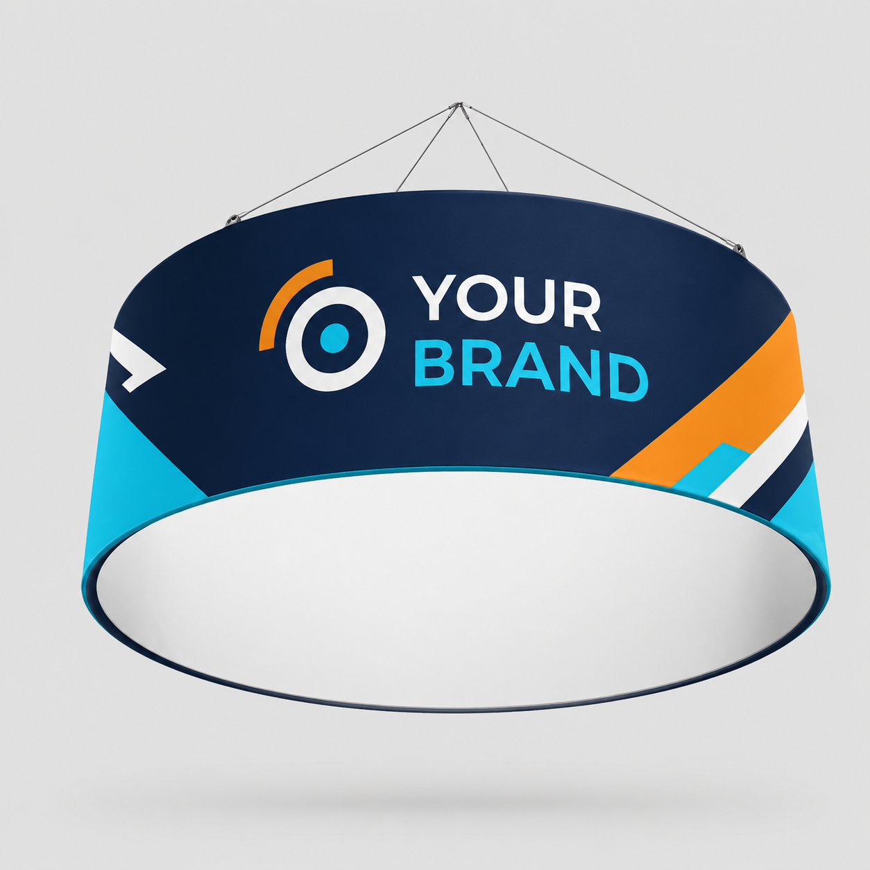 10ft circular hanging display