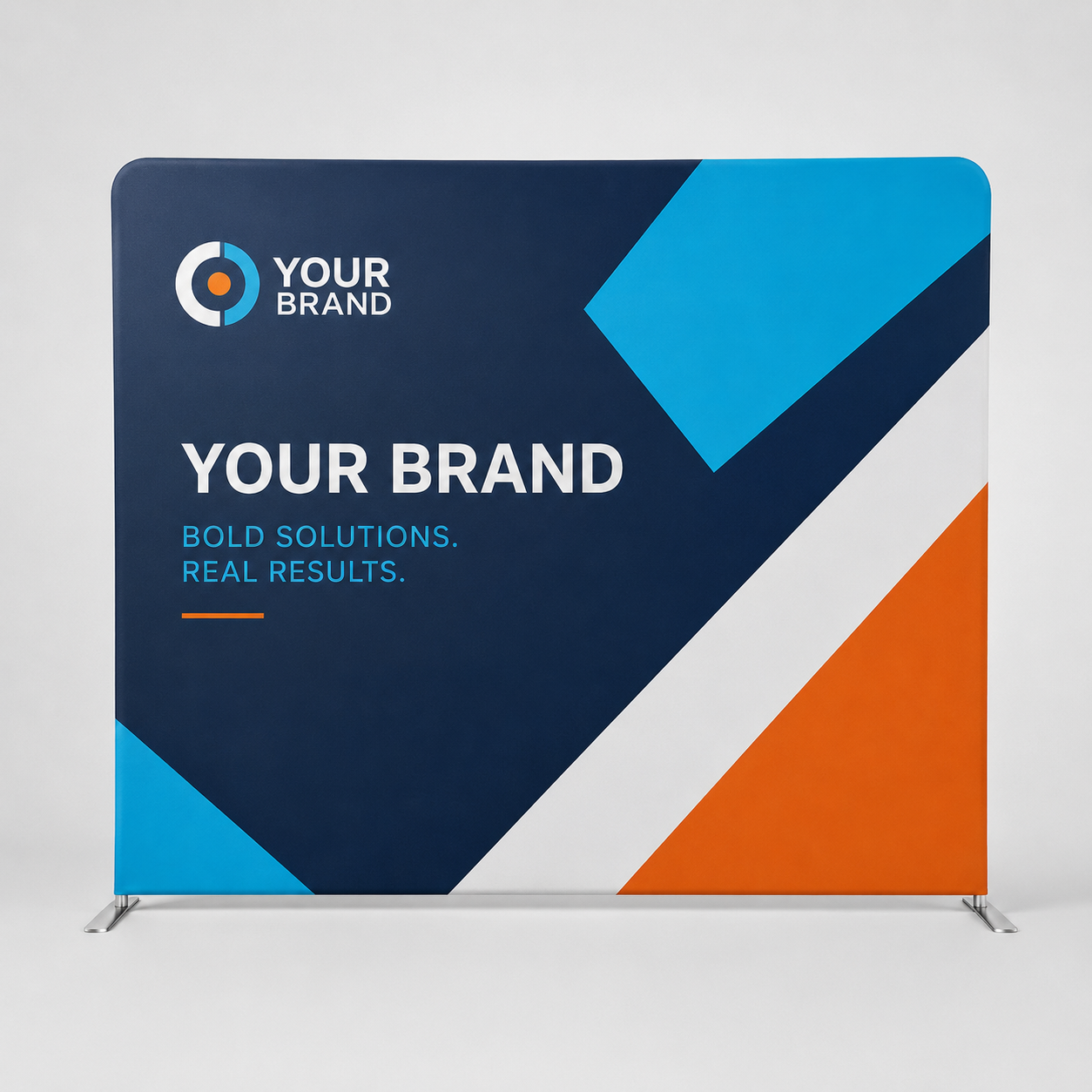 10ft straight tension fabric display