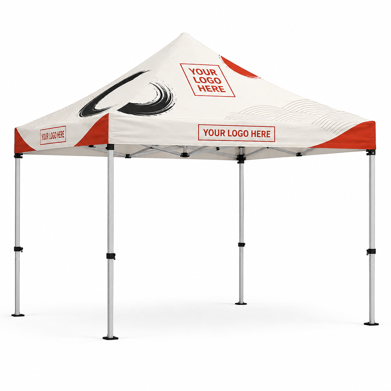3m x 3m Custom Printed Gazebo – 40mm Aluminium | Package 1