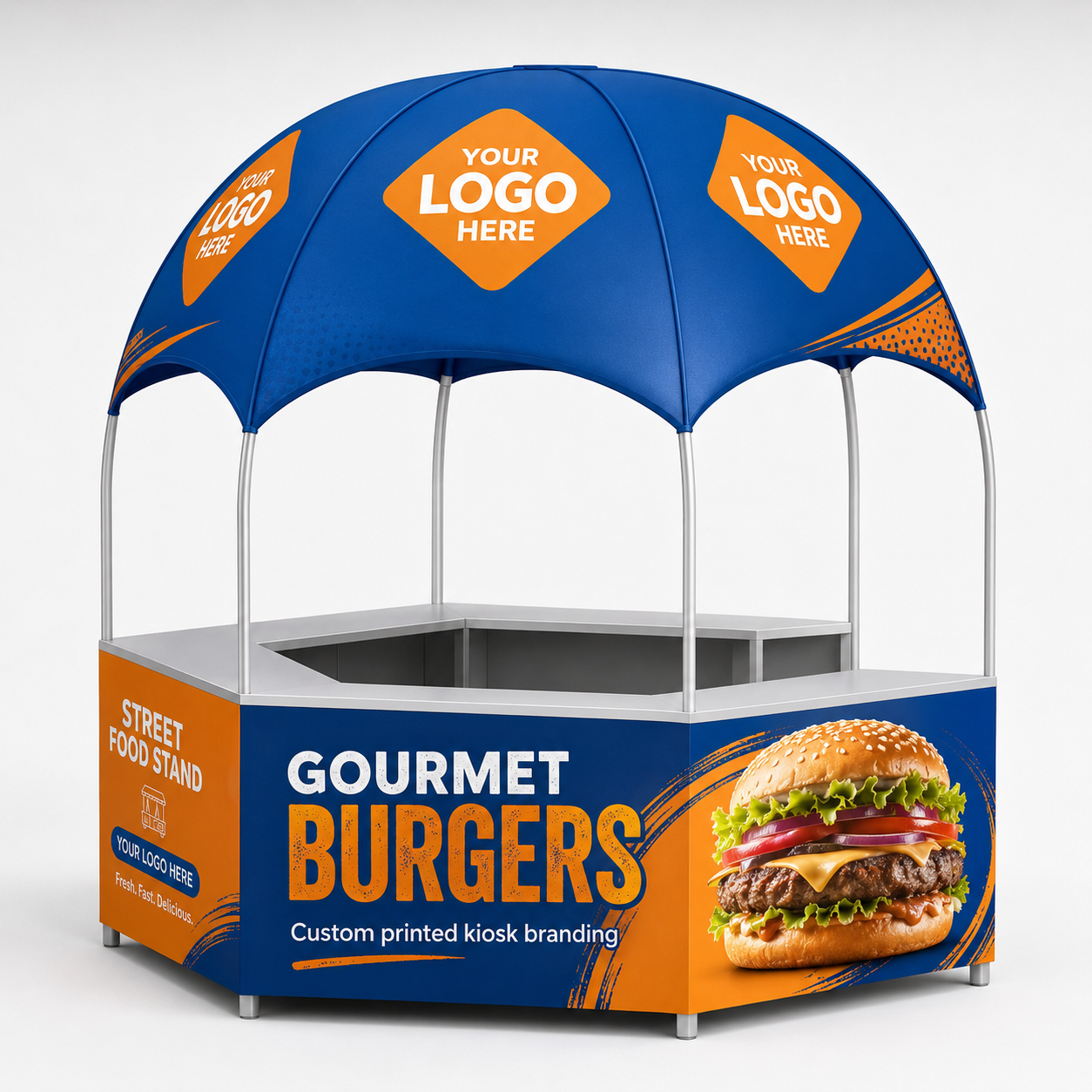 10FT Exhibition Outdoor Full Colour Printing Dome Booth Tent
