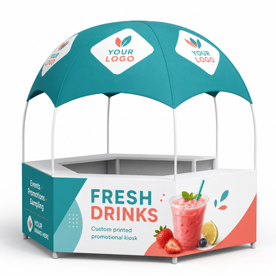 10FT Exhibition Outdoor Full Colour Printing Dome Booth Tent