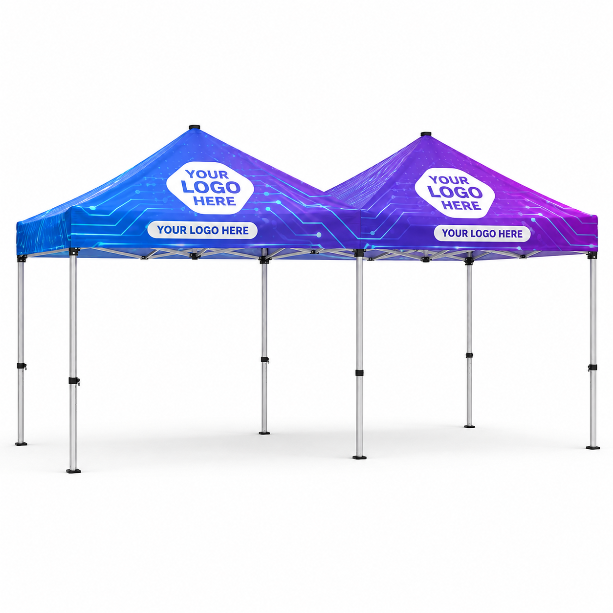 3m x 6m Custom Printed Gazebo – 40mm Aluminium | Package 1