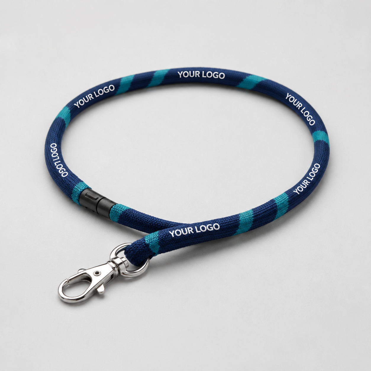 Custom Tubular Polyester Lanyards custom branded promotional lanyard