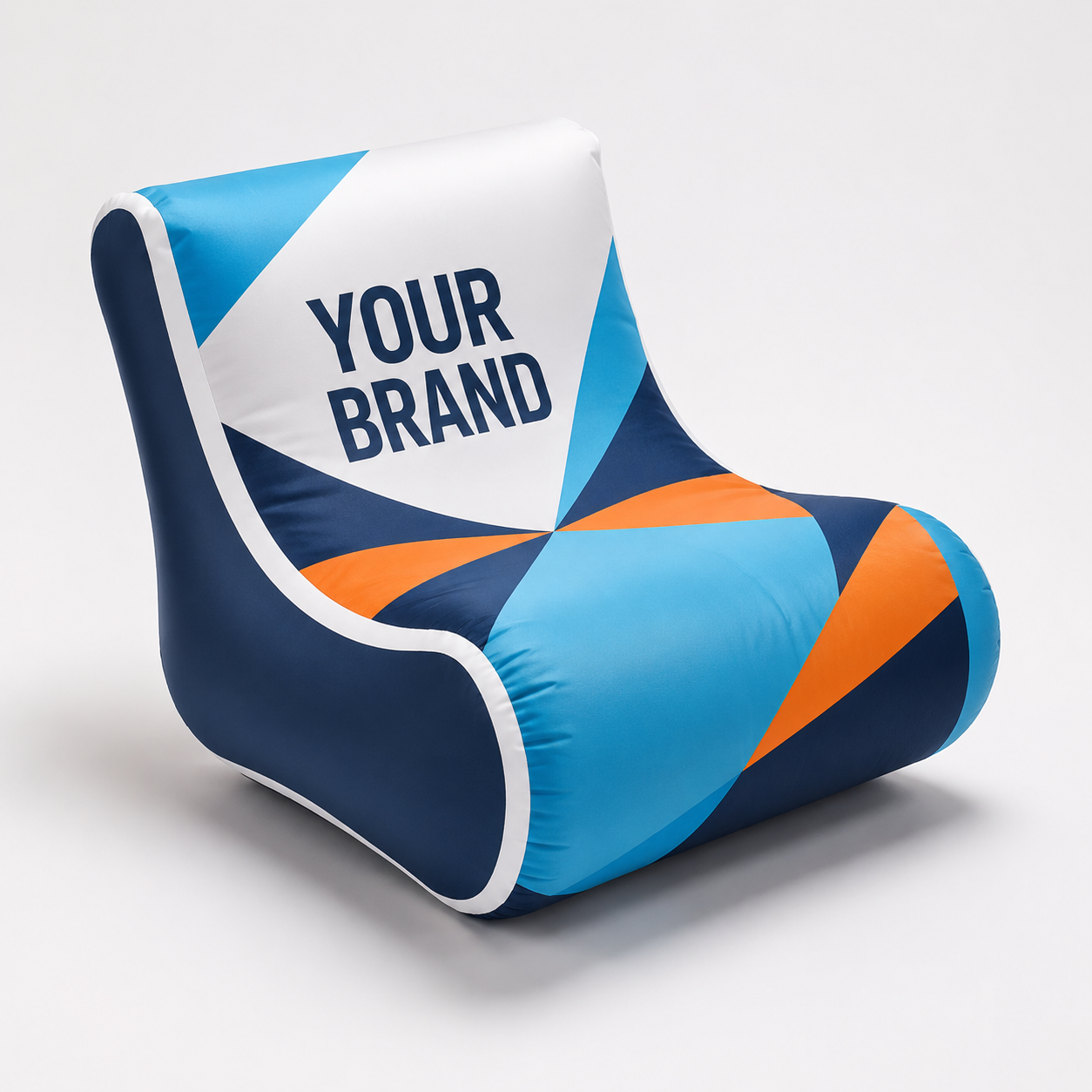 custom printed sealed air lounge chair