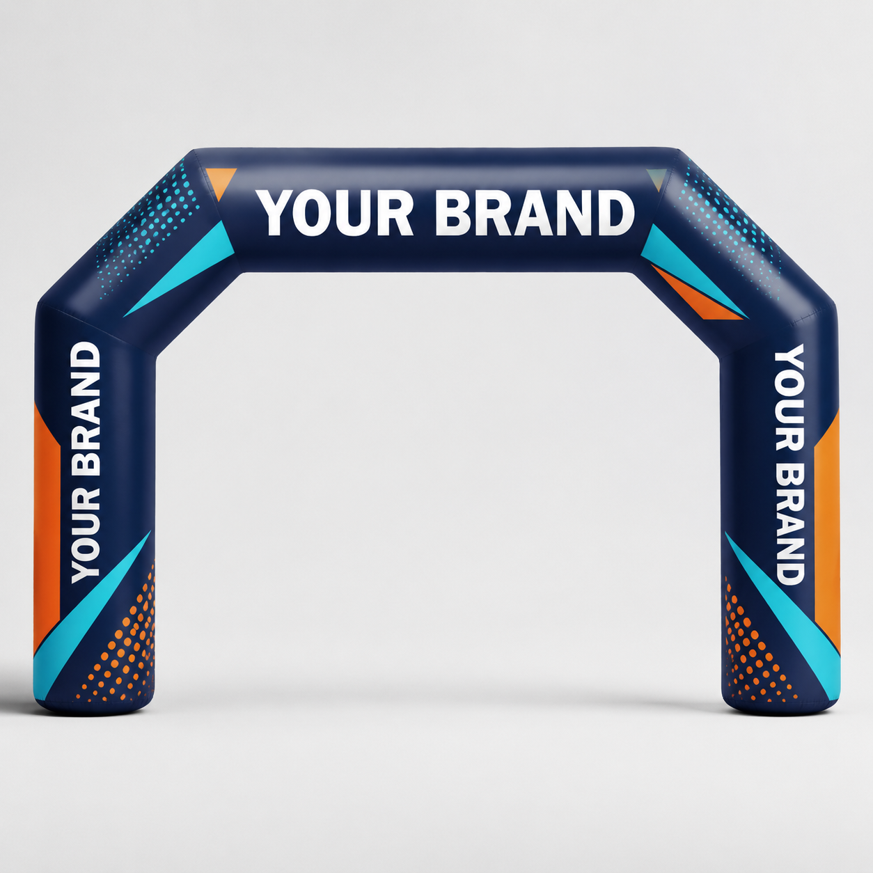 7m custom printed sealed air arch