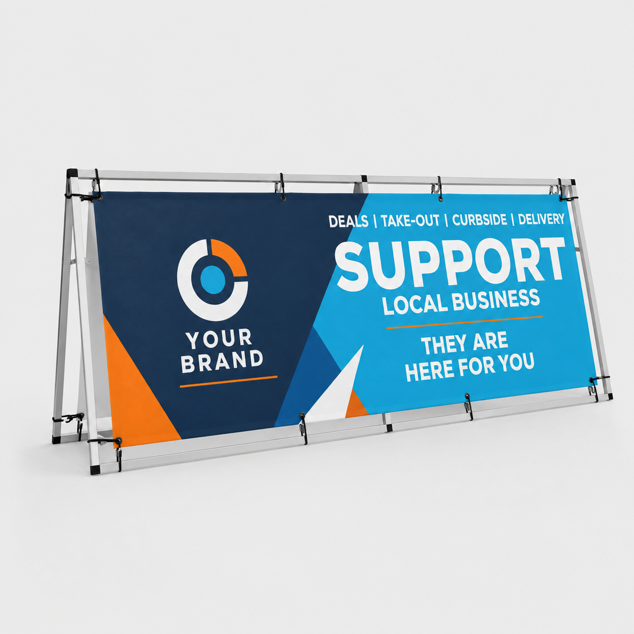 80 x 200cm A-sign display